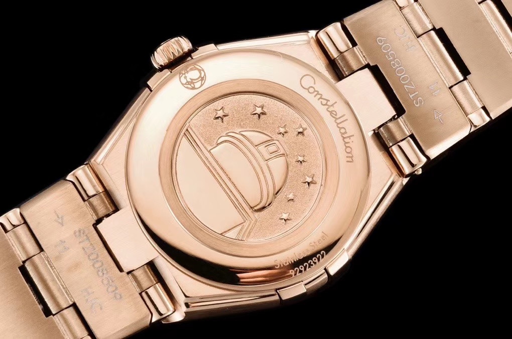 Omega's fifth generation Constellation series 25mm Swiss quartz women's watch.
