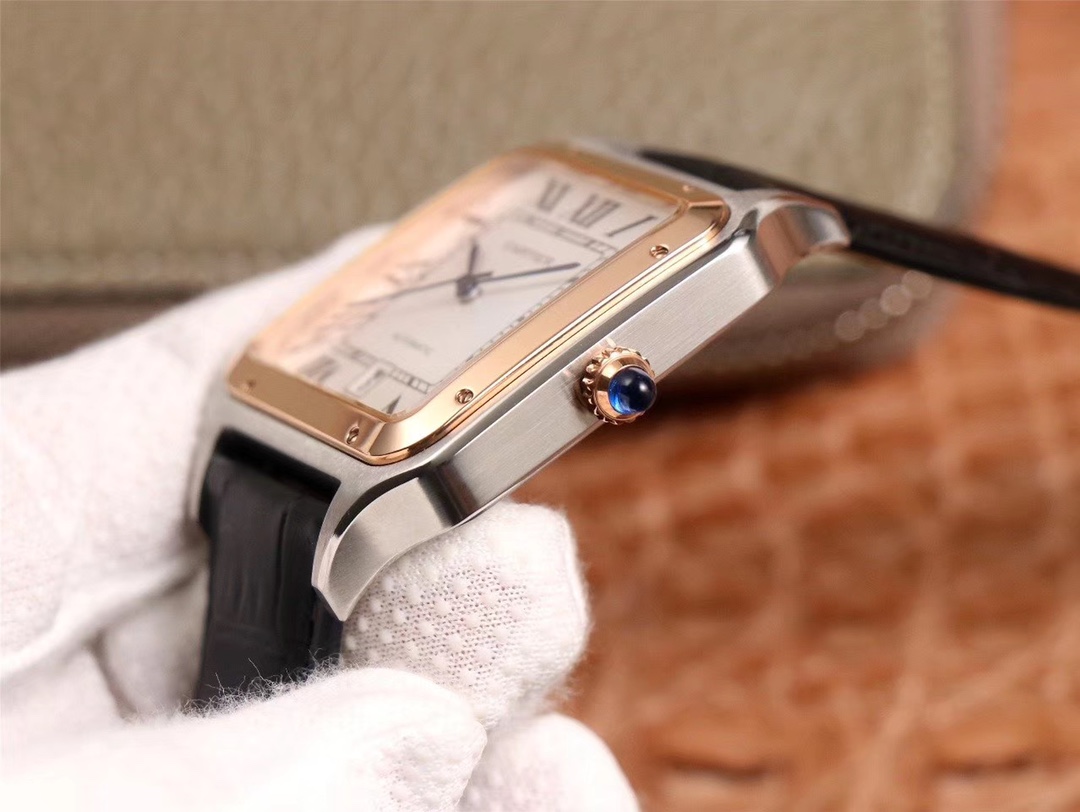 Cartier Santos' latest SANTOS-DUMONT couple series watch