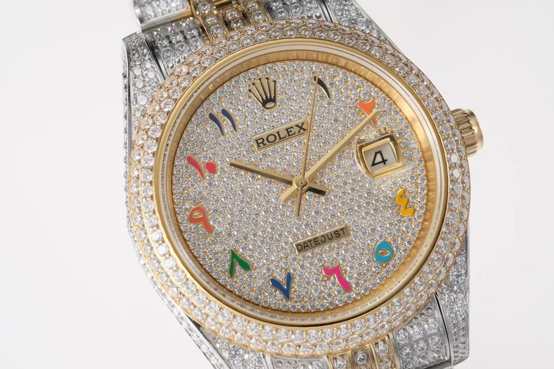 Rolex Diary Full Diamond Luxurious Edition Rolex Luxurious 18k Nano Technology