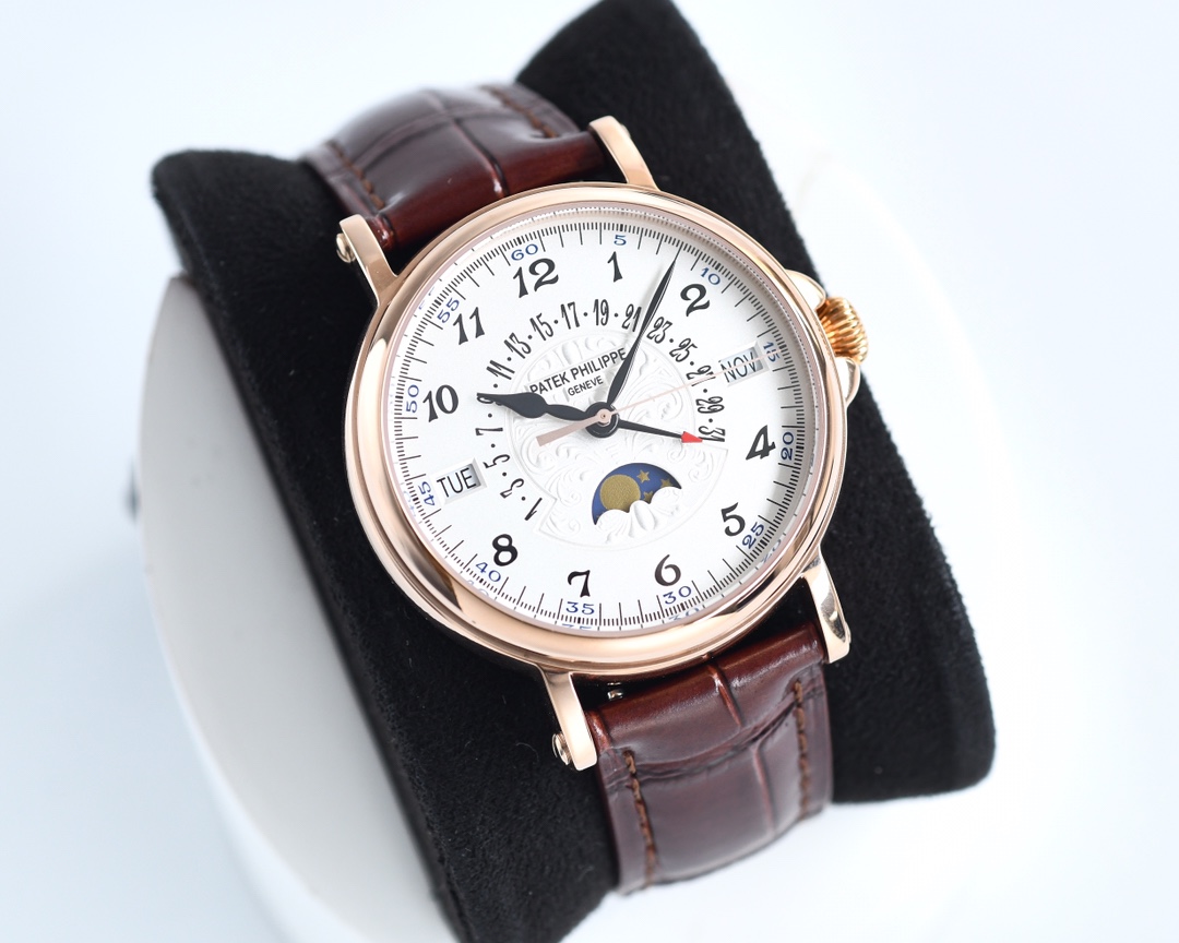 Patek Philippe's classic super complex multi-function 5159 perpetual calendar series watch