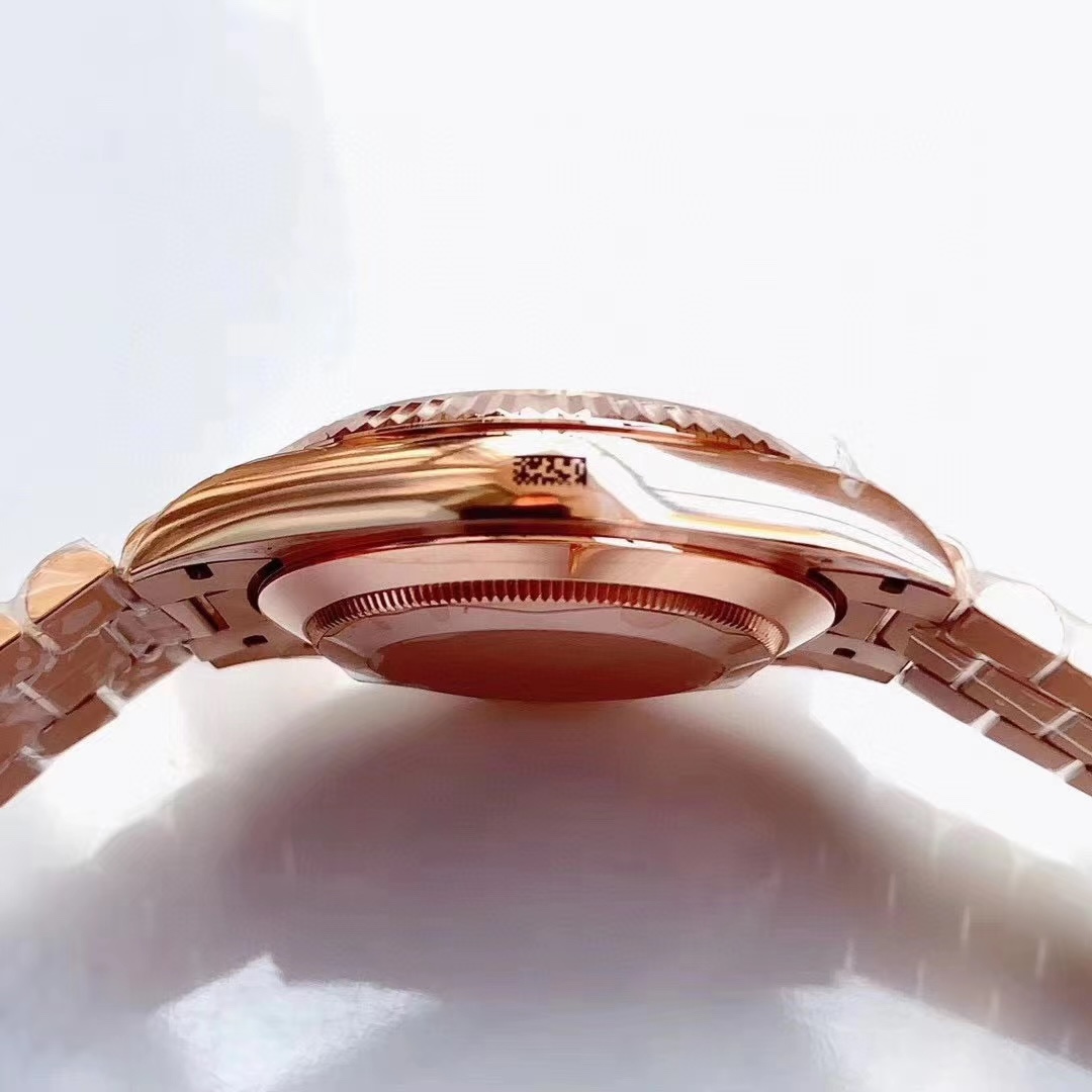 Rolex Datejust 228235 Rose Gold White Rome Diameter