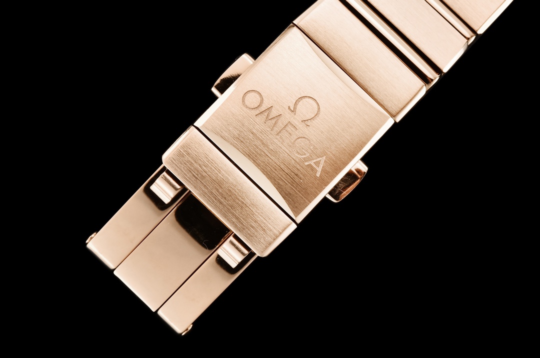 Omega's fifth generation Constellation series 25mm Swiss quartz women's watch.