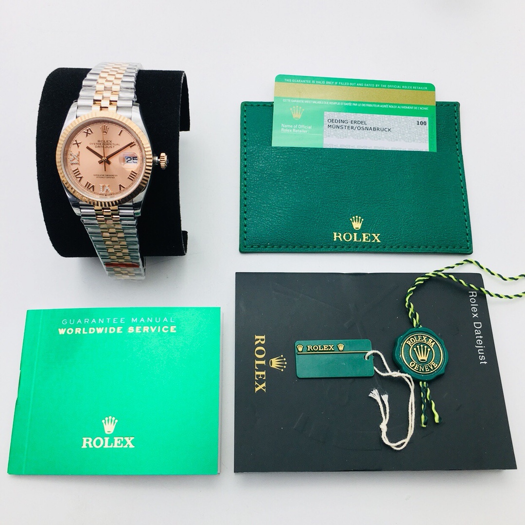 Rolex's original molded 3235 automatic mechanical movement Datejust series 126233