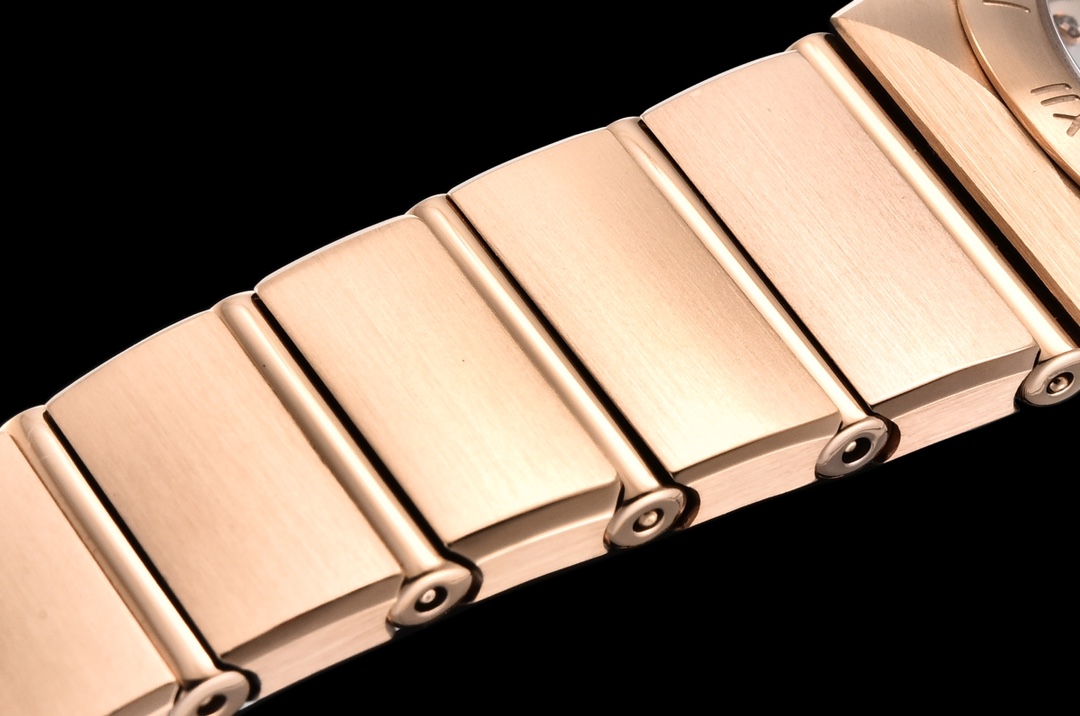 Omega's fifth generation Constellation series 25mm Swiss quartz women's watch.