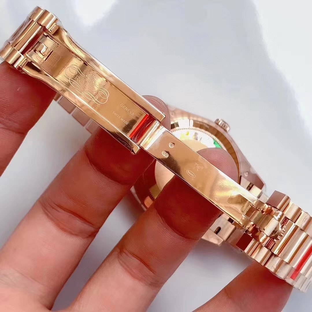 Rolex Datejust 228235 Rose Gold White Rome Diameter