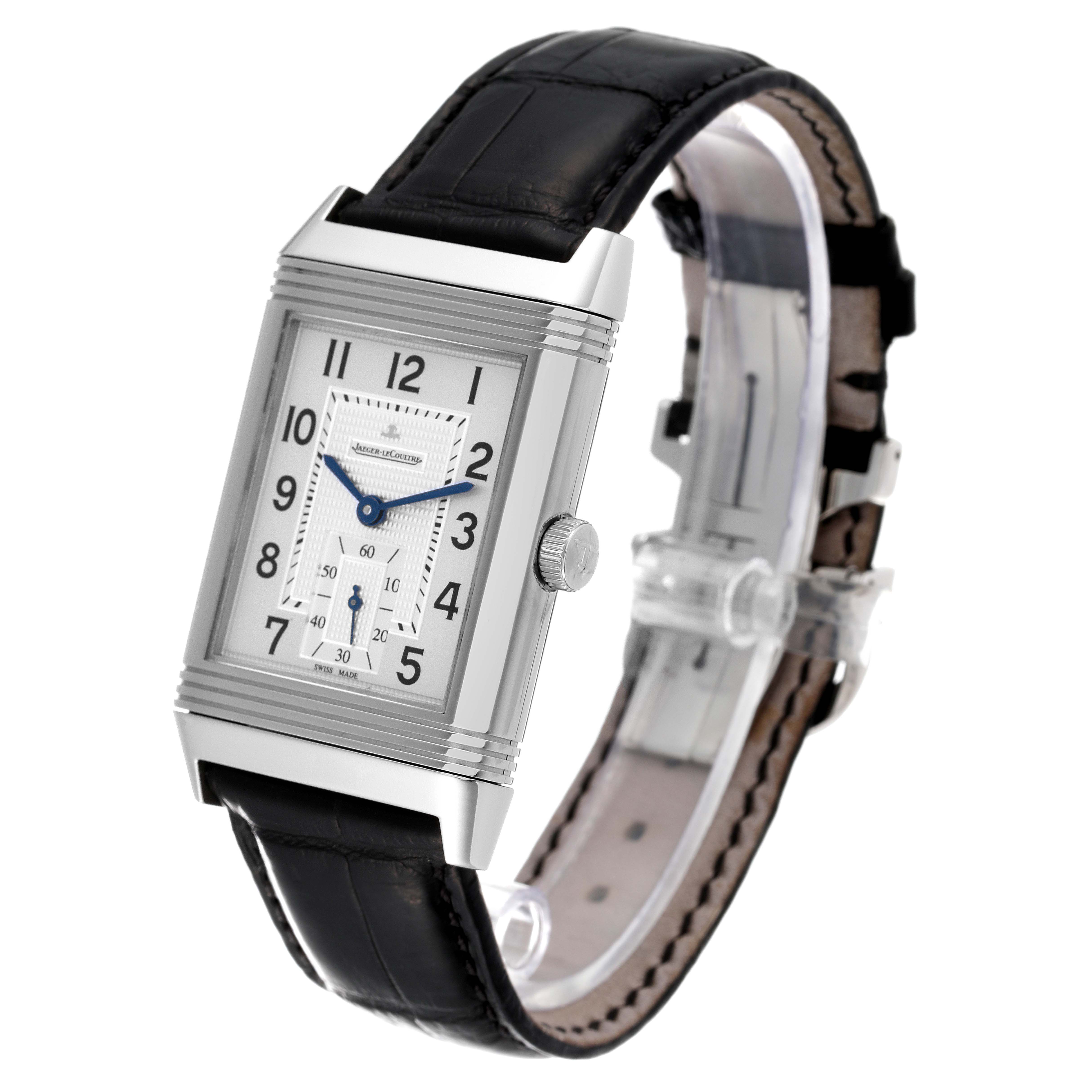 Jaeger LeCoultre Reverso Grande Steel Mens Watch 273.8.04 Q3738420