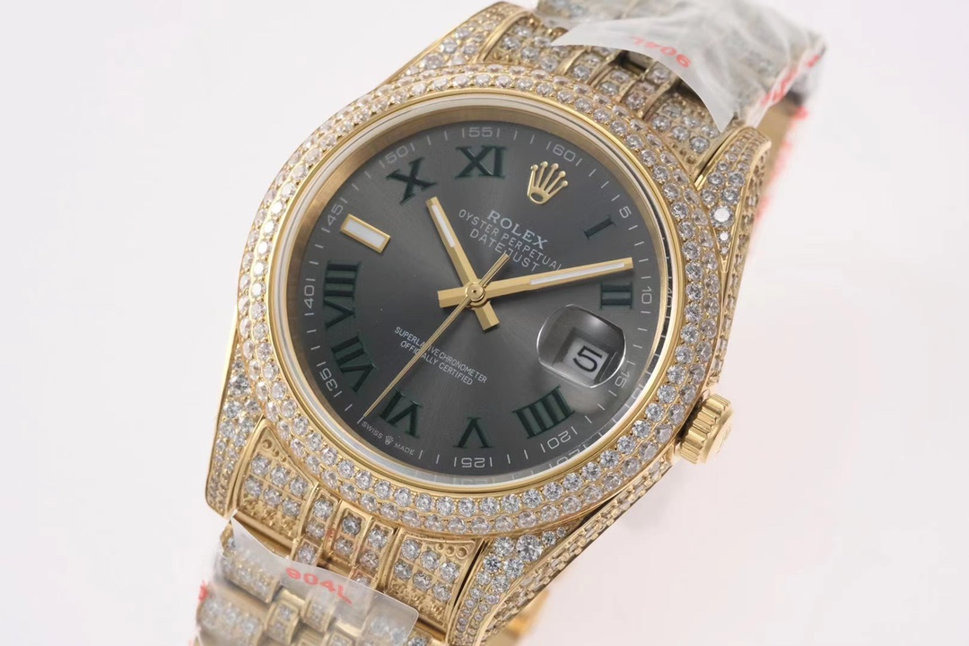 Rolex Diary Full Diamond Luxurious Edition Rolex Luxurious 18k Nano Technology