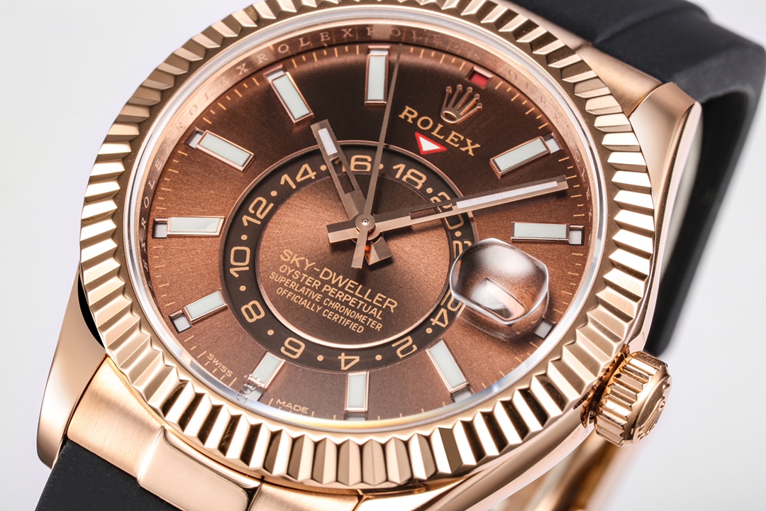 Lux Rolex Sky-Dweller Skywalker 326235-0006!