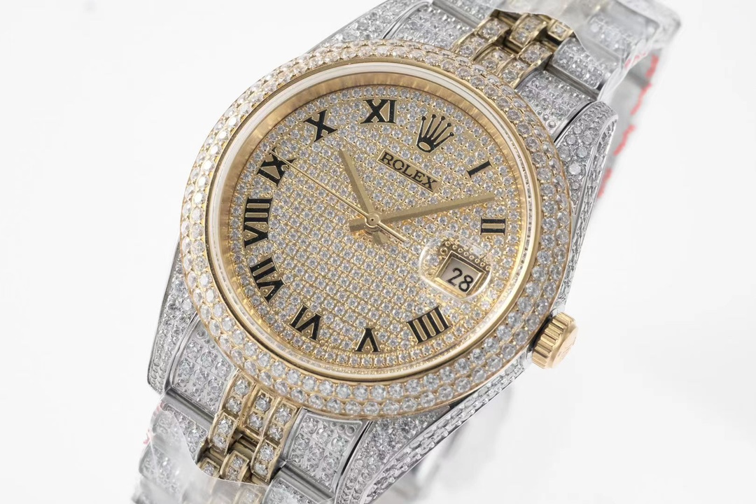 Rolex Diary Full Diamond Luxurious Edition Rolex Luxurious 18k Nano Technology!