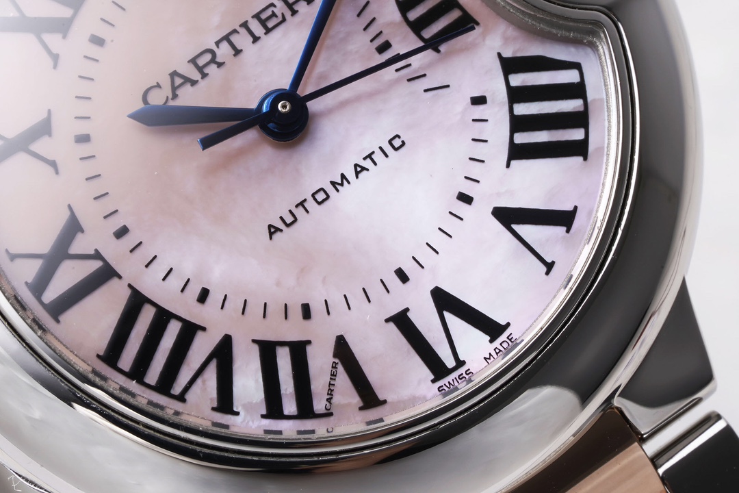 Cartier 33mm blue balloon series watch