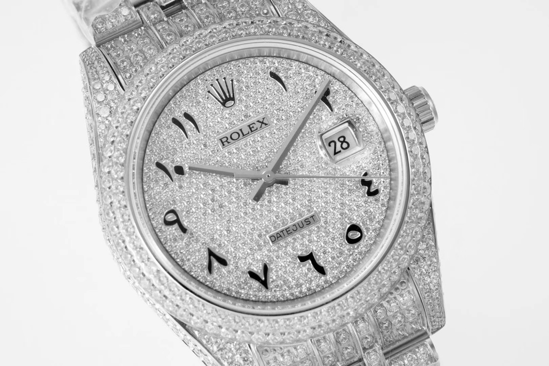 Rolex Diary Full Diamond Luxurious Edition Rolex Luxurious 18k Nano Technology!