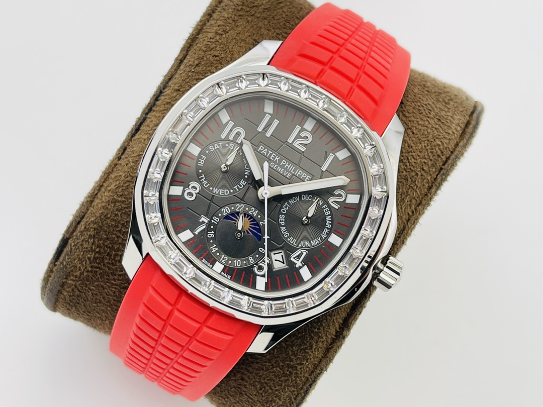 Patek Philippe Complications🔥AQUANAUT Traveler Series