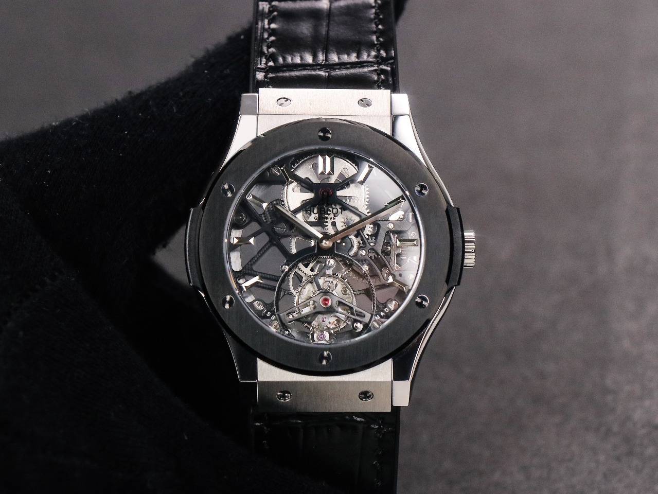 Exclusive launch of JB Yu (CLASSIC FUSION) series tourbillon!