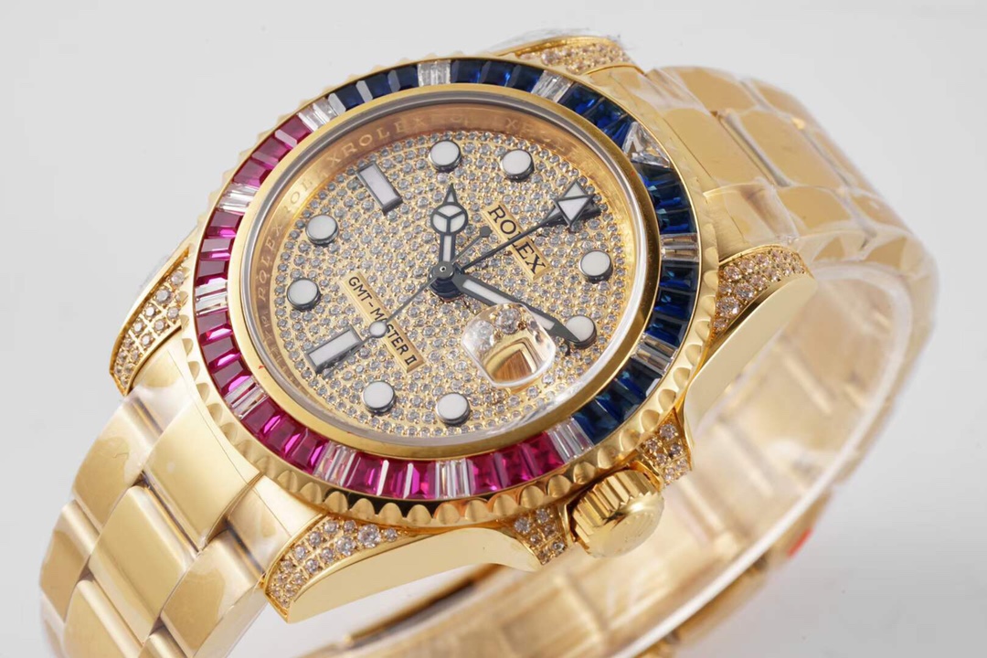 Rolex Greenwich-Master M126755SARU-0003 Rear Diamond Custom Edition