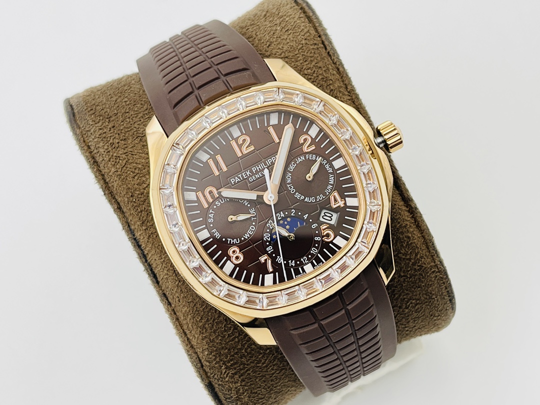 Patek Philippe Complications🔥AQUANAUT Traveler Series