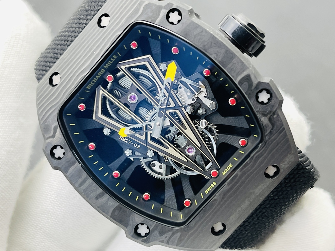 Richard Mille 27-03 tourbillon movement watch,