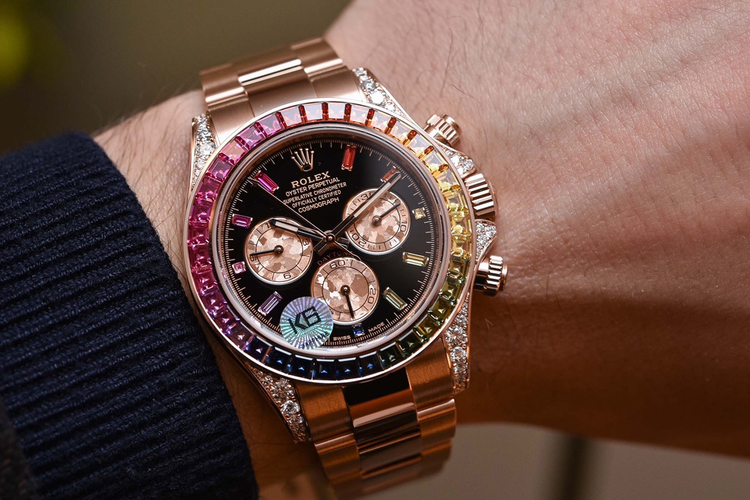 Rolex Daytona Rainbow 116595 watch!