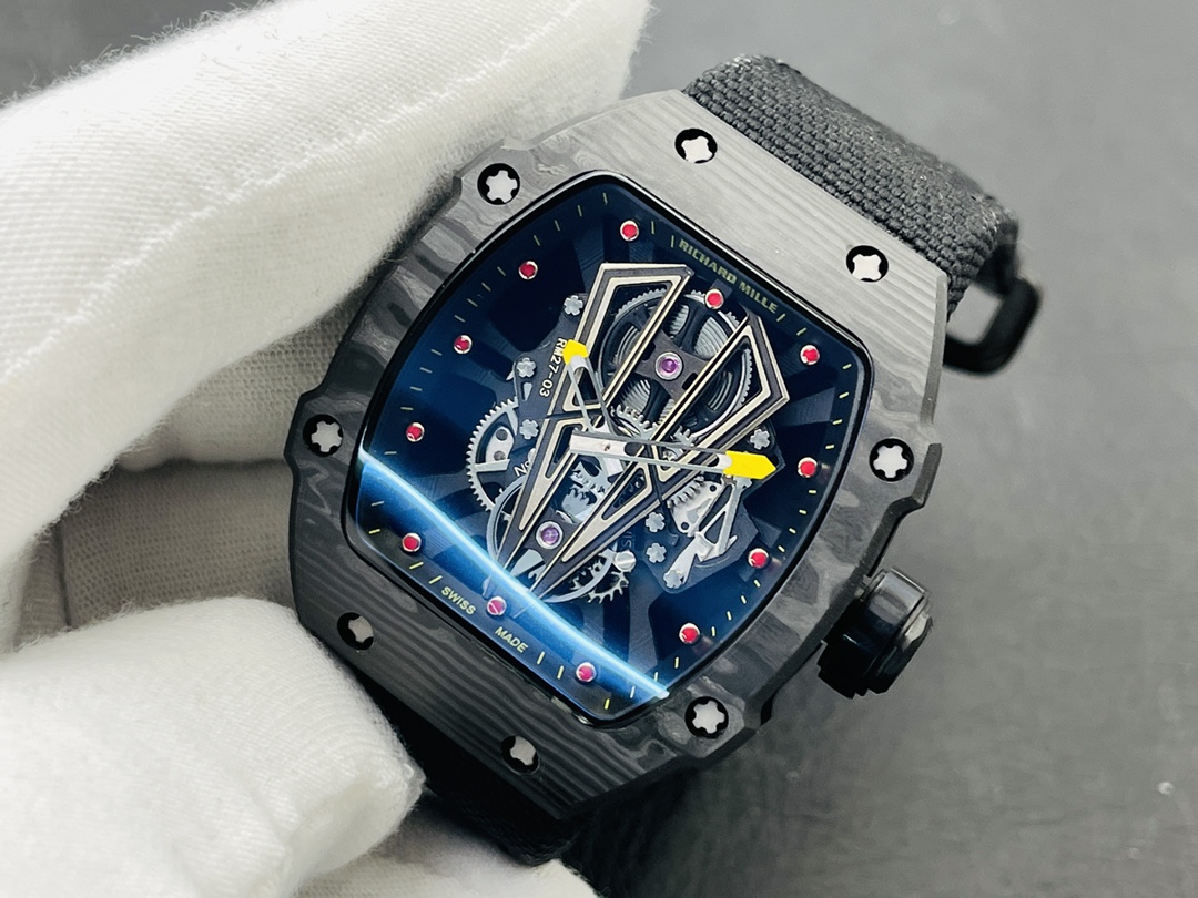 Richard Mille 27-03 tourbillon movement watch,