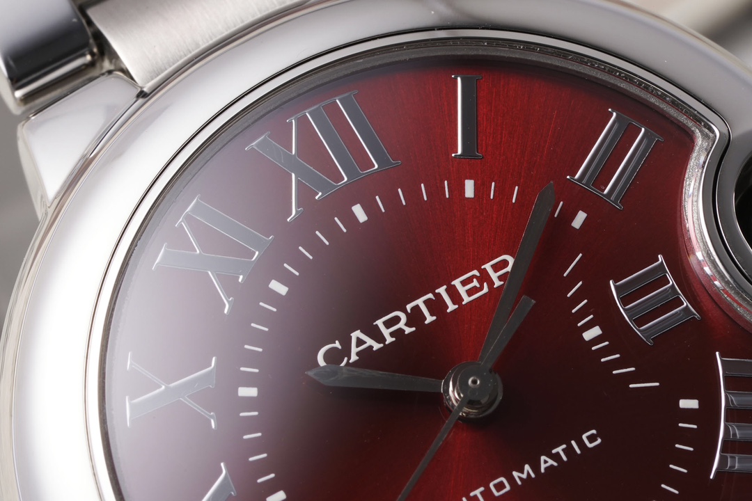Cartier 33mm blue balloon series watch