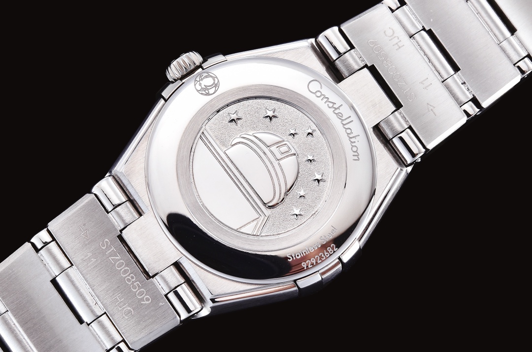 Omega's fifth generation Constellation series 25mm Swiss quartz women's watch.