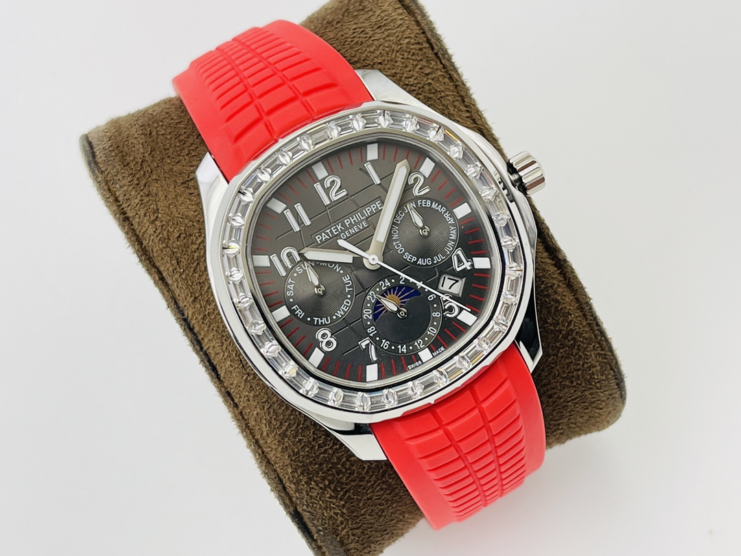 Patek Philippe Complications🔥AQUANAUT Traveler Series