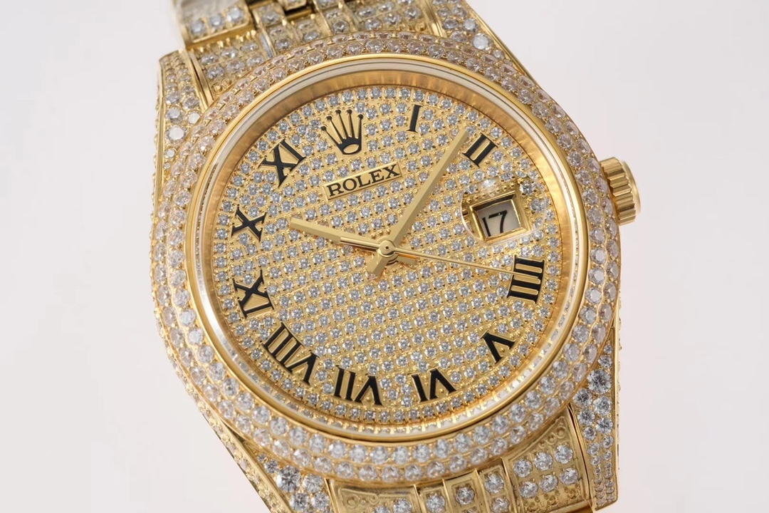 Rolex Diary Full Diamond Luxurious Edition Rolex Luxurious 18k Nano Technology