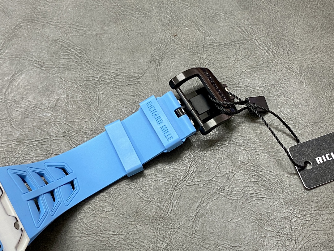 The Chad Mille 35-03 blue watch is a watch