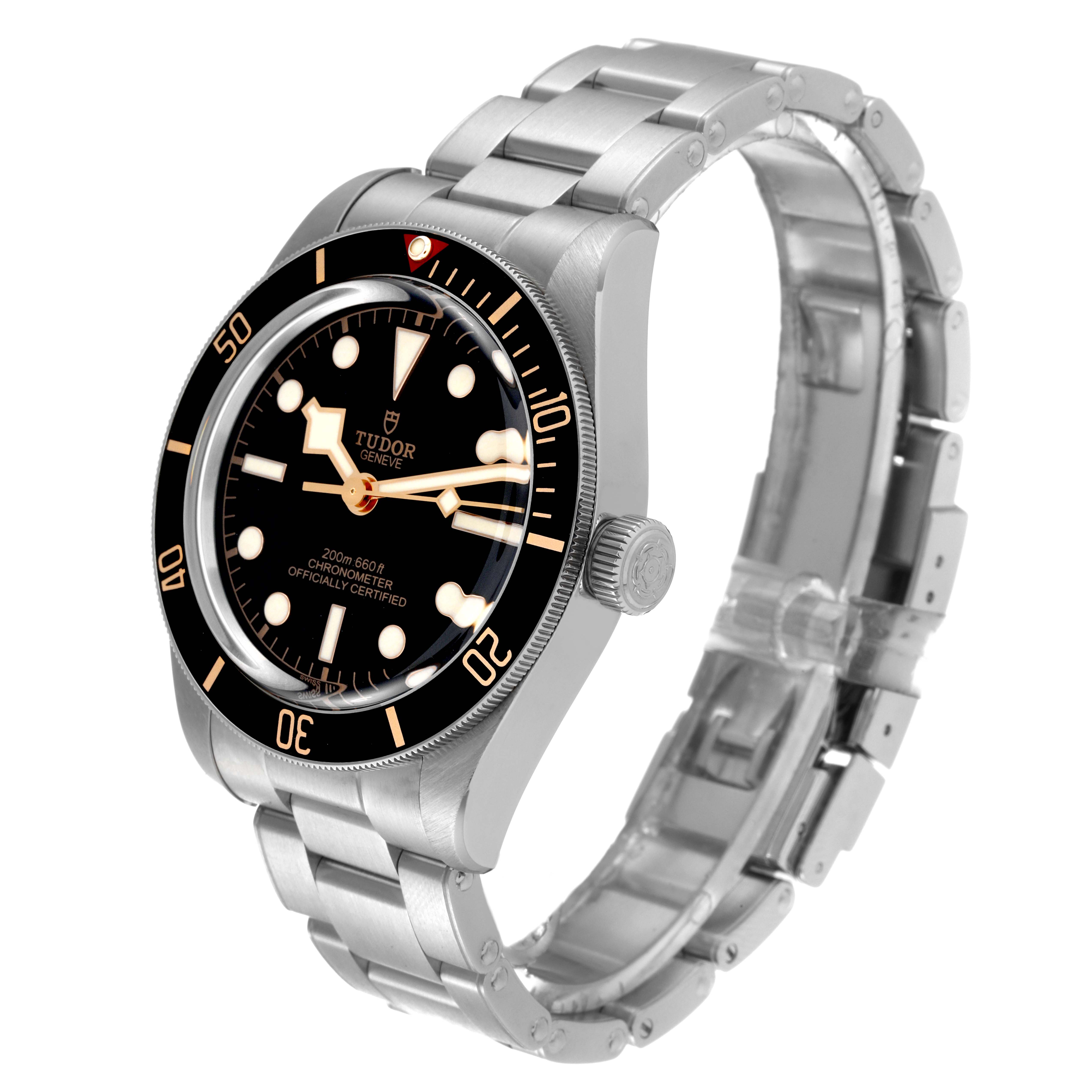 Tudor Black Bay Fifty Eight 39mm Black Dial Steel Mens Watch 79030 Box Card