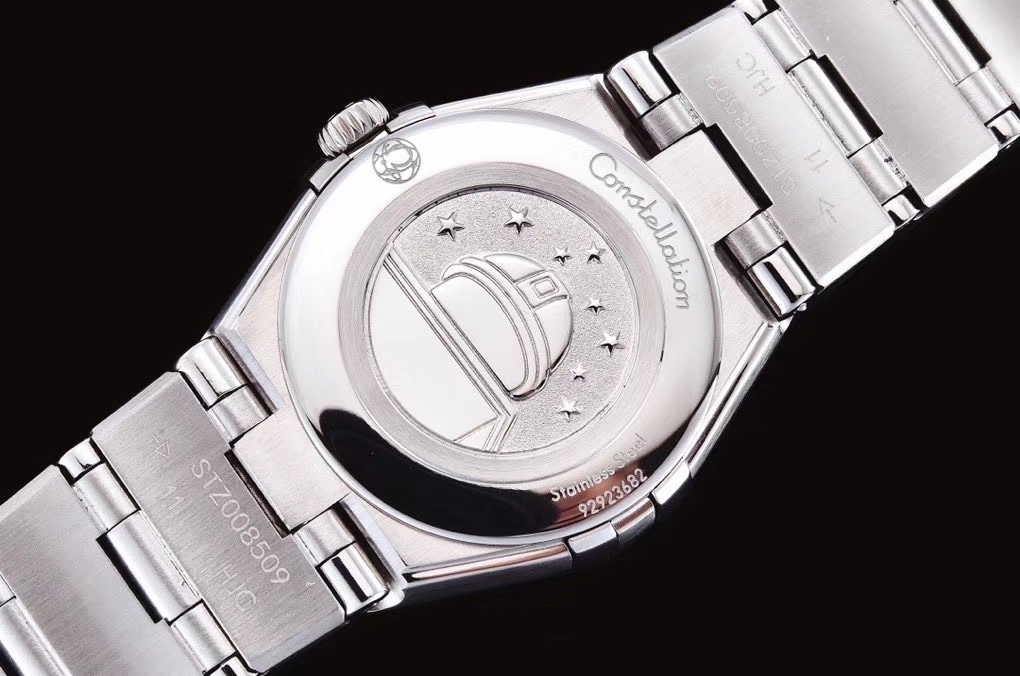 Omega's fifth generation Constellation series 25mm Swiss quartz women's watch.