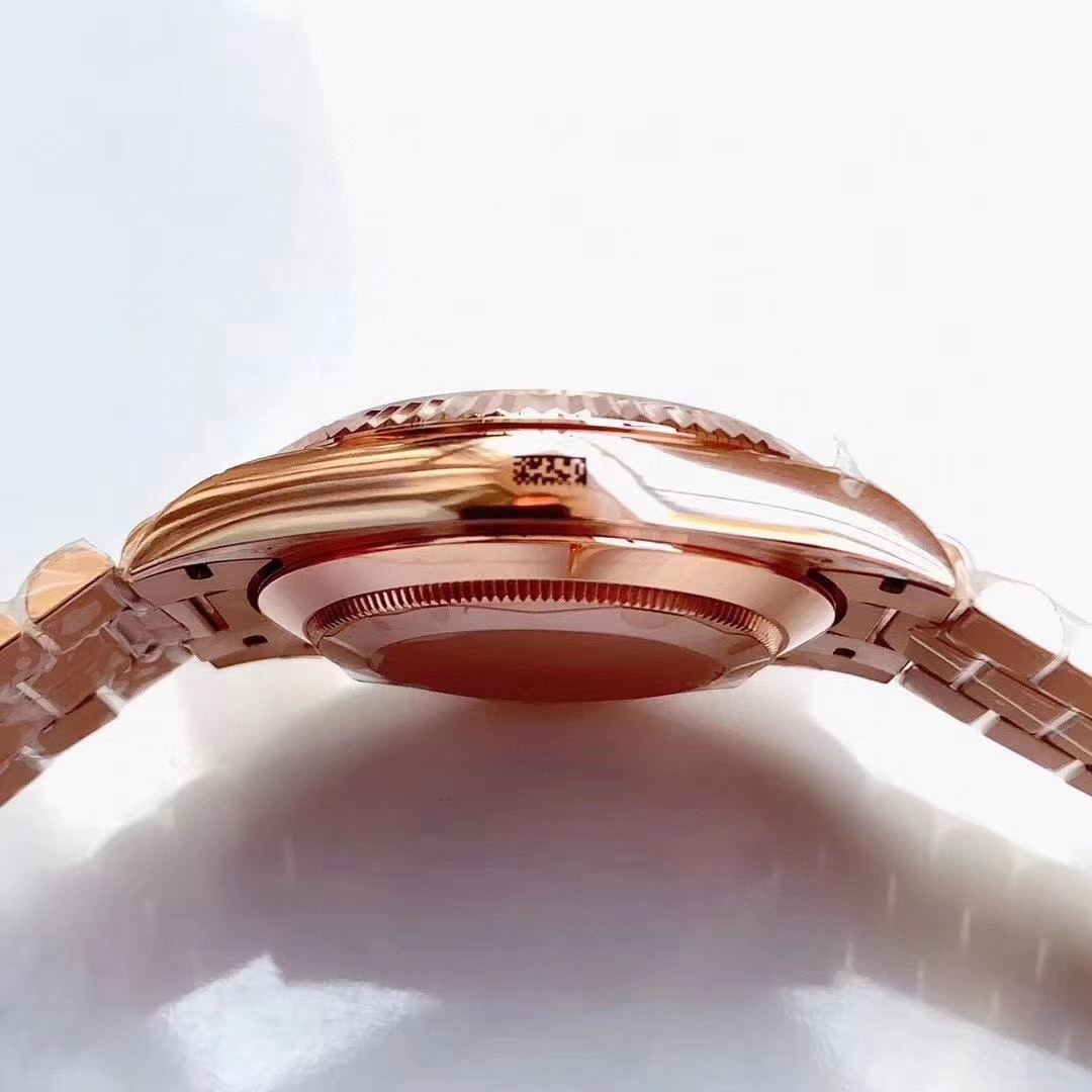 Rolex Datejust 228235 Rose Gold White Rome Diameter