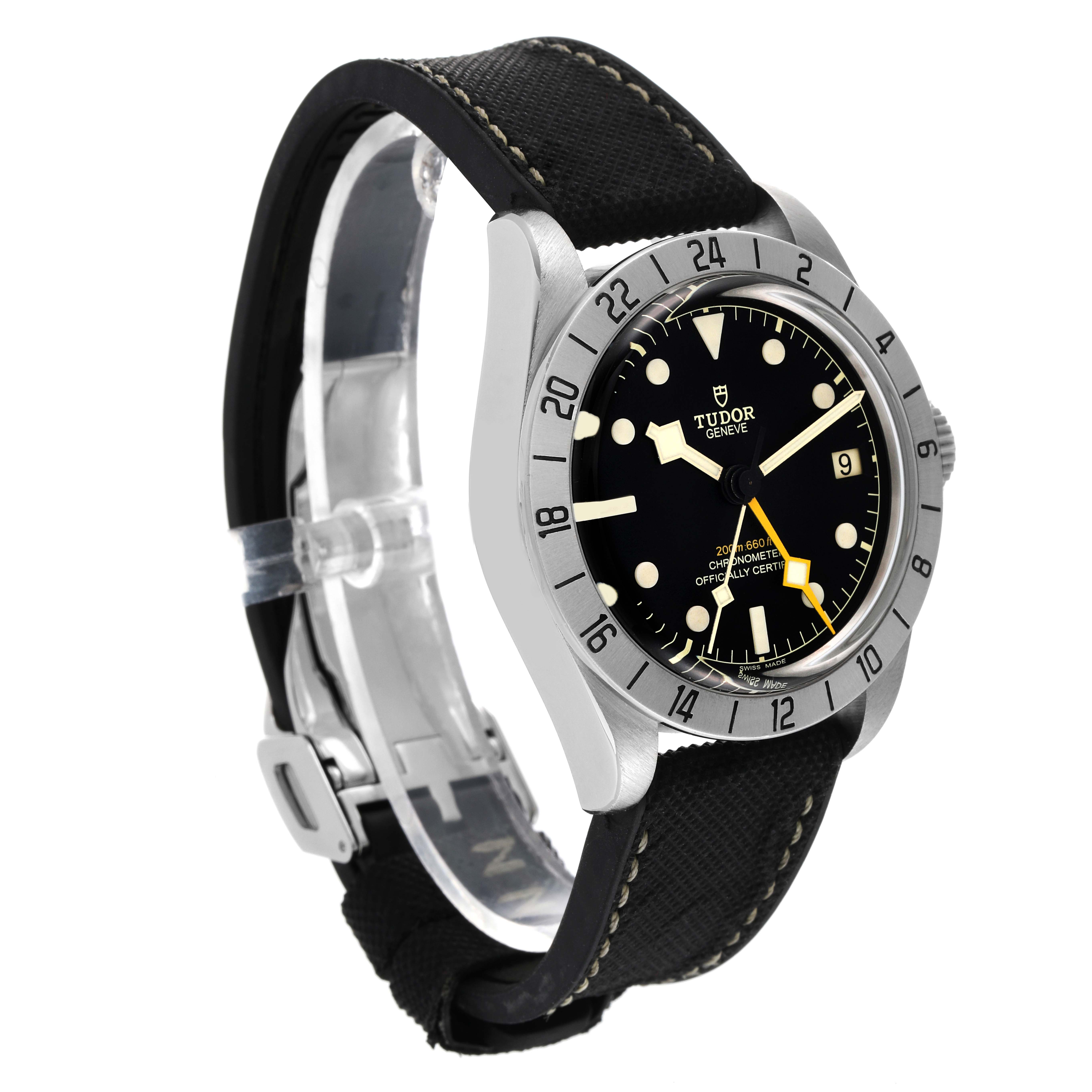 Tudor Black Bay Pro GMT Stainless Steel Mens Watch M79470 Box Card