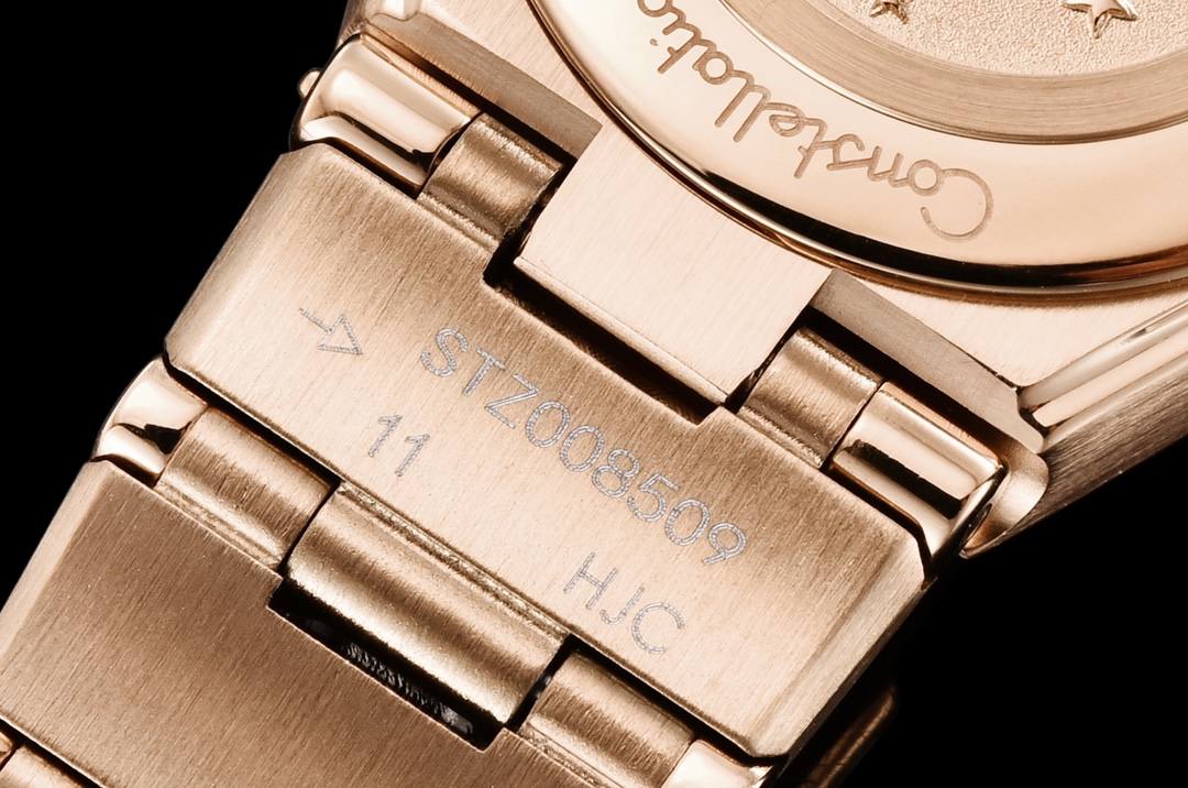 Omega's fifth generation Constellation series 25mm Swiss quartz women's watch.