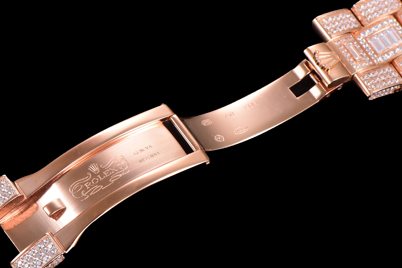 Rolex Greenwich II with pavé diamonds——ROLEX116769TBR-74779B