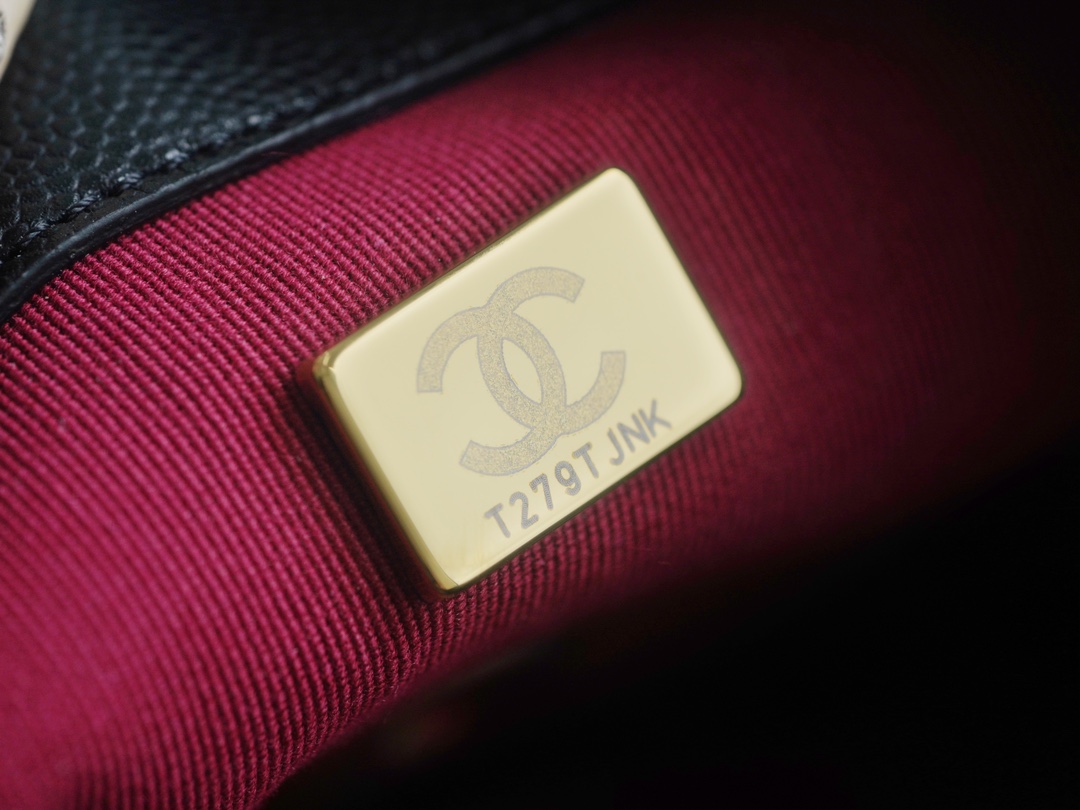 Chanel 22A Métiers d'Art Gold Coin Flap Bag