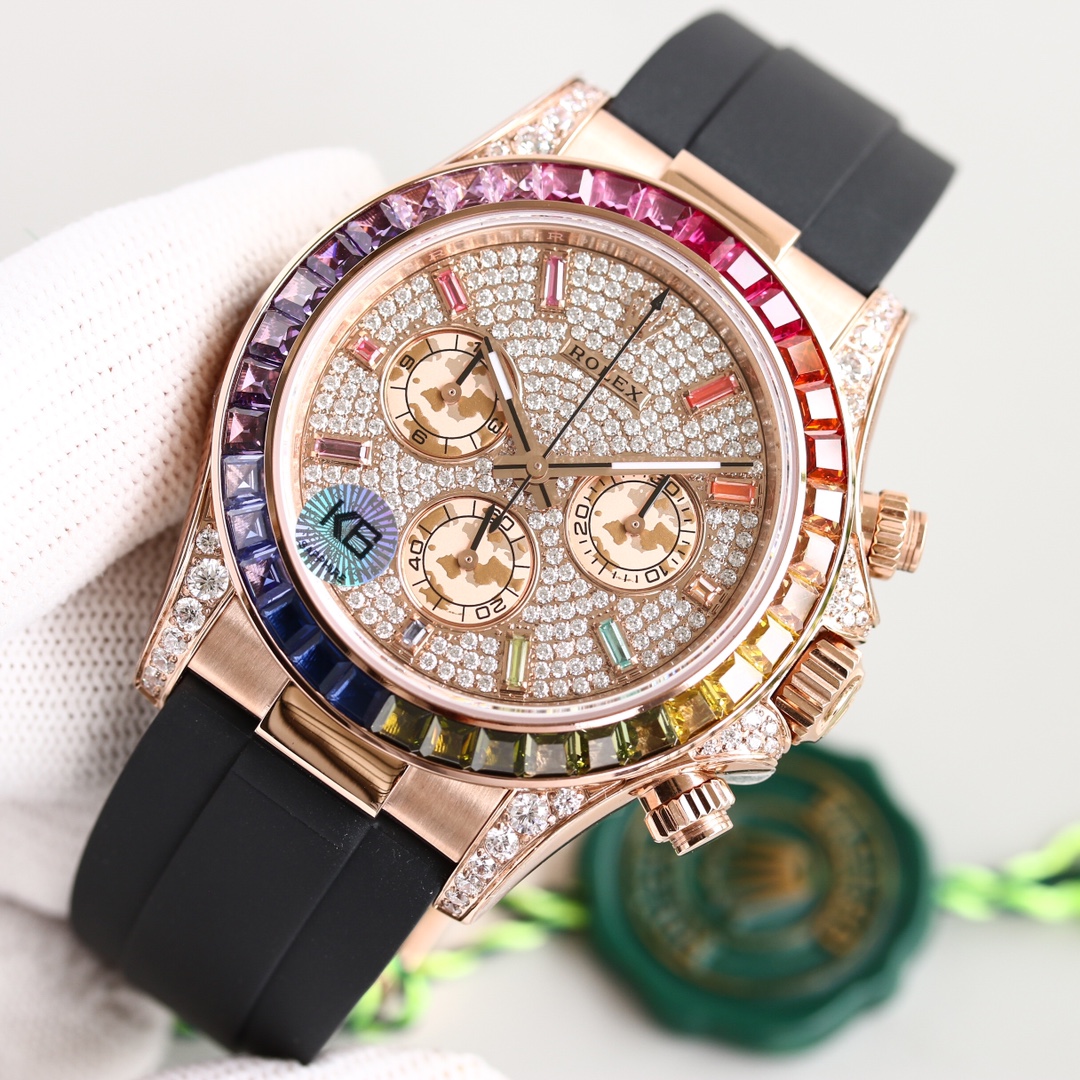Rolex Top Daytona Rainbow 116519MB