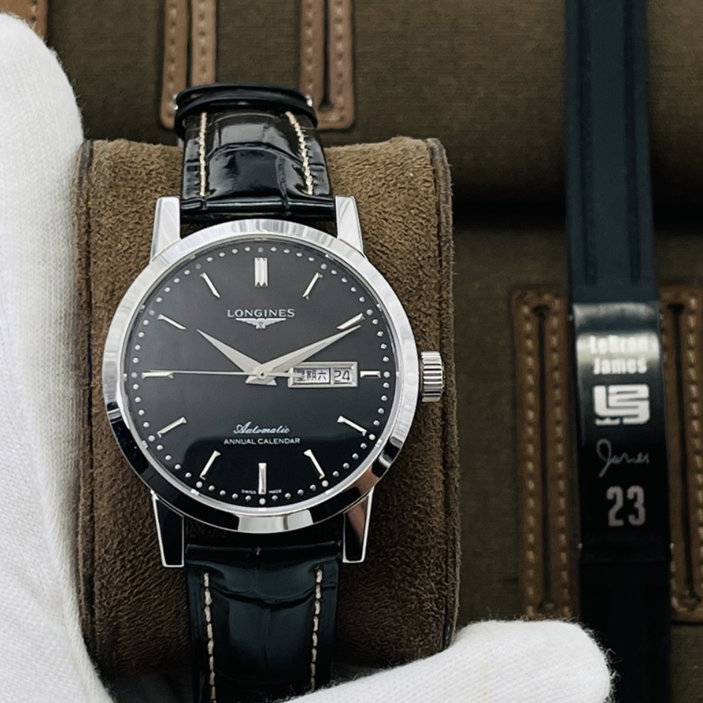 Longi*nes classic watchmaking traditional series 1832 model: L4.825.4.92.2