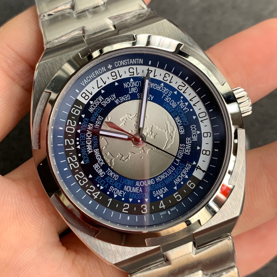 Vacheron Constantin Overseas is a high-quality stainless steel case