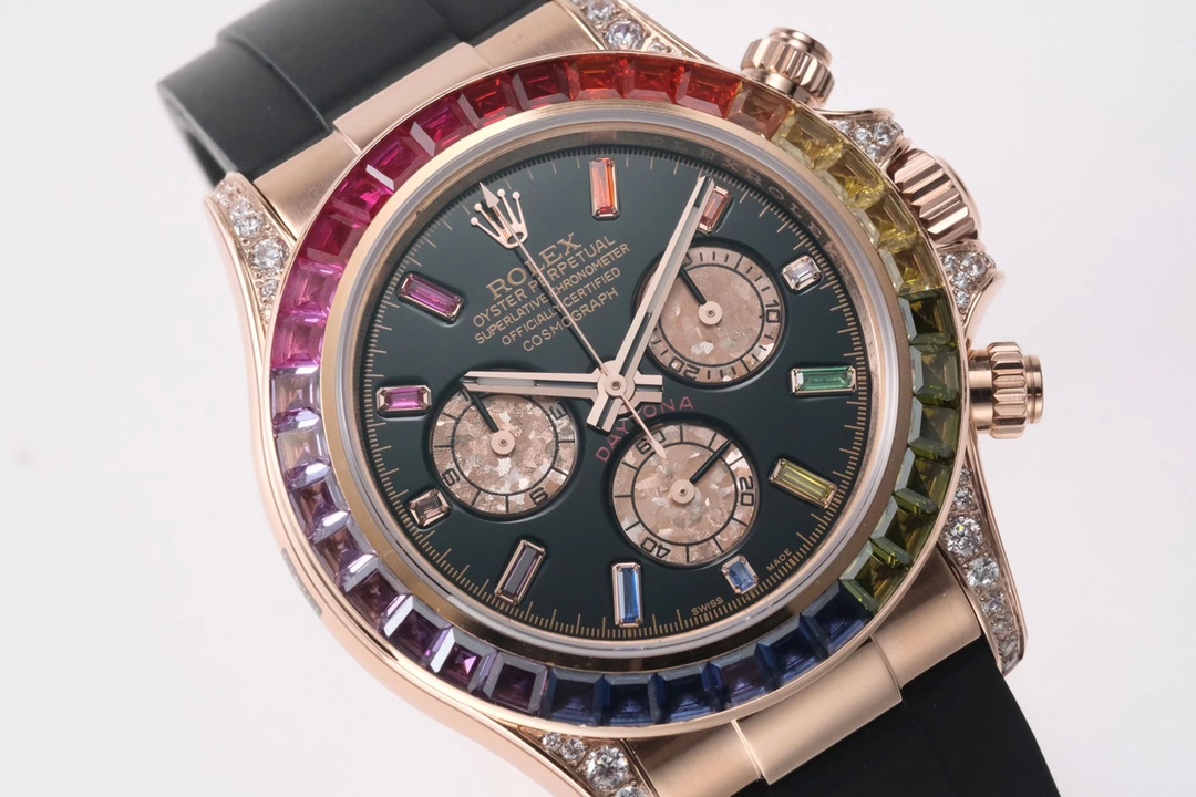 Rolex Daytona Rainbow. Model: 116599RBOW-116598RBOW-