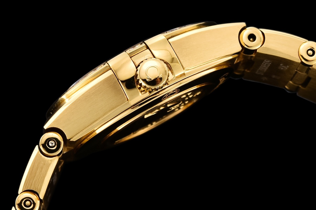 Omega's fifth generation Constellation series 25mm Swiss quartz women's watch.