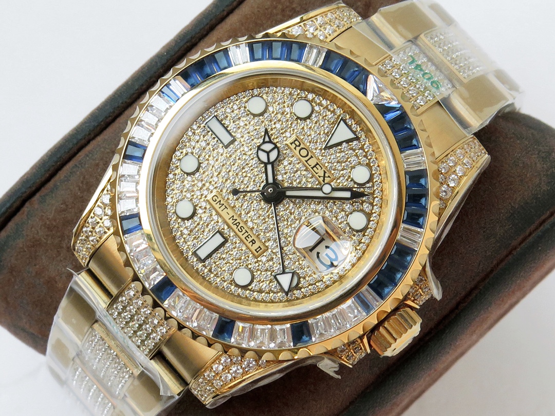 Rolex GMT-Master II Diamond Custom Edition 116762-SARU