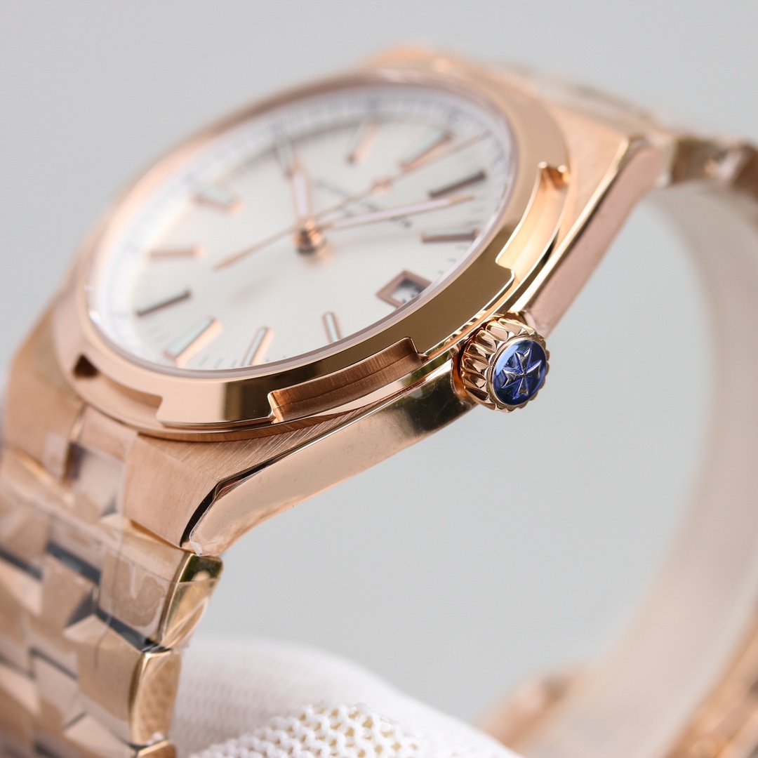 The Vacheron Constantin Overseas watch took 10 months to create a high-quality stainless steel case with