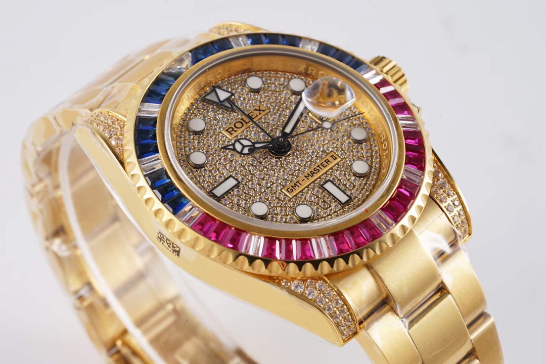 Rolex Greenwich-Master M126755SARU-0003 Rear Diamond Custom Edition