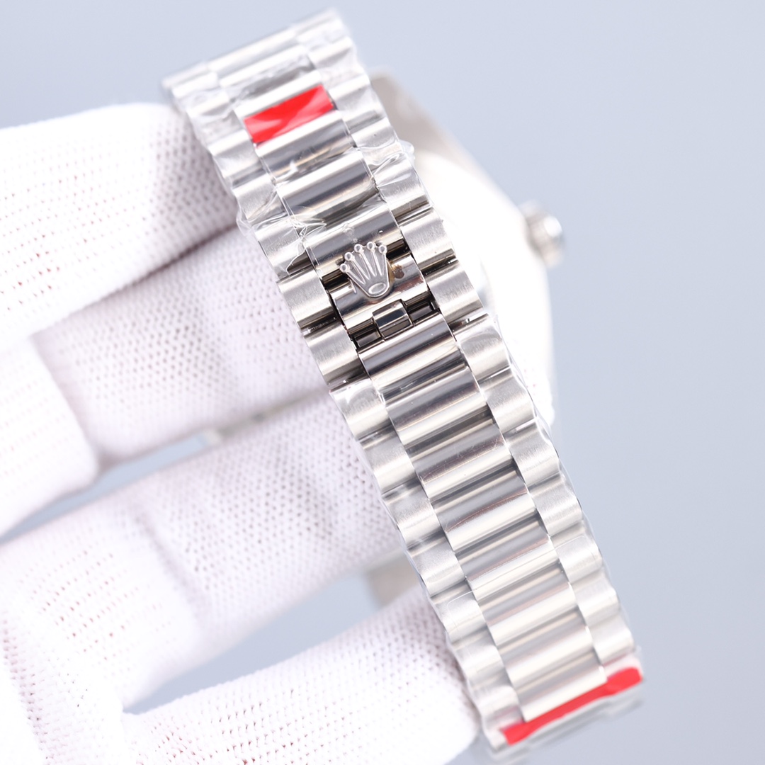 Rolex Day-Date Series Gypsophila Diamond-encrusted Mechanical Watch