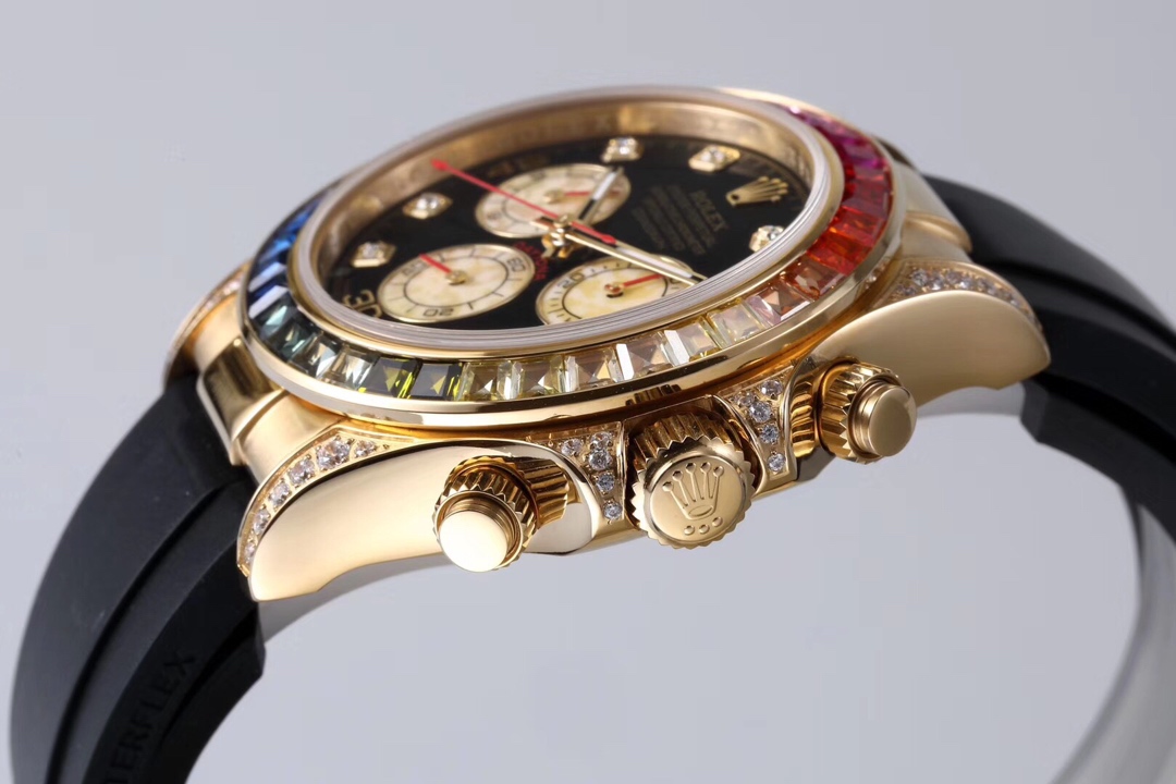 Rolex Daytona Rainbow. Model: 116599RBOW-116598RBOW-116595RBOW.