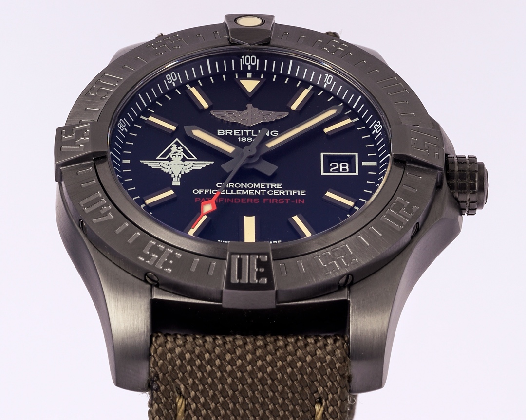 Breitling Blackbird reconnaissance aircraft watch