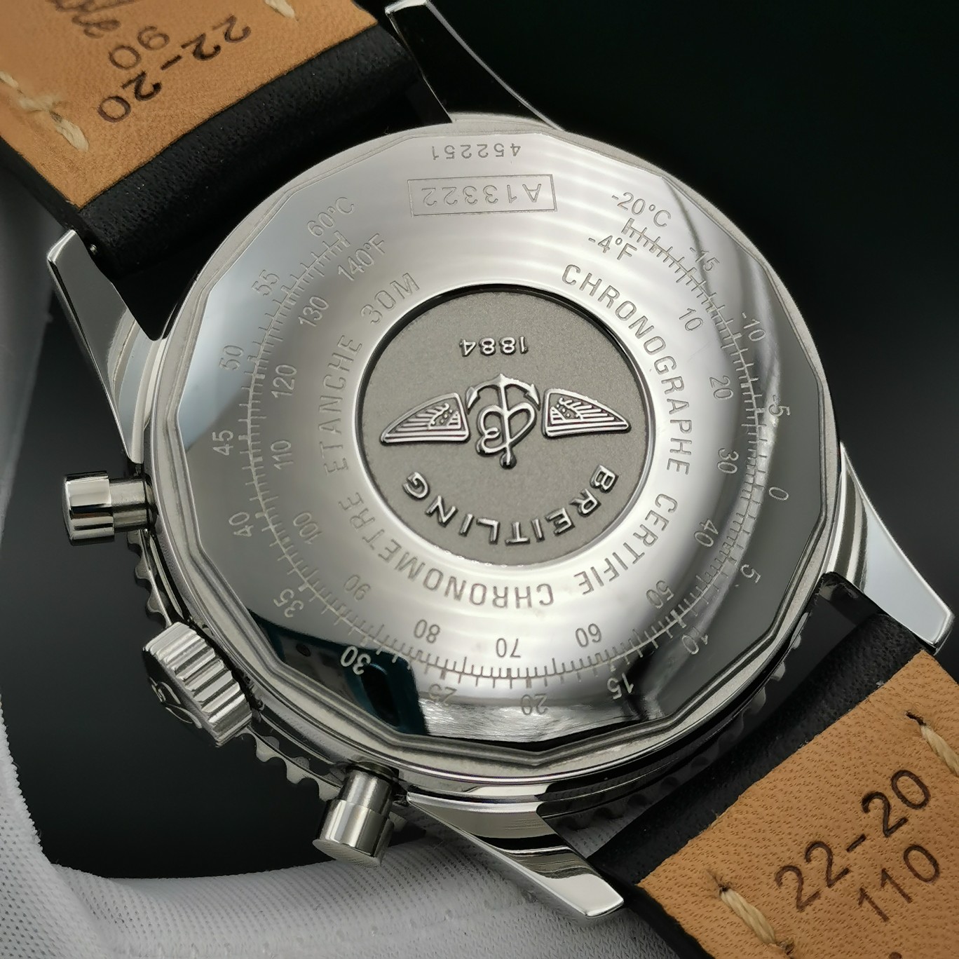 Breitling classic aviation chronograph A13322