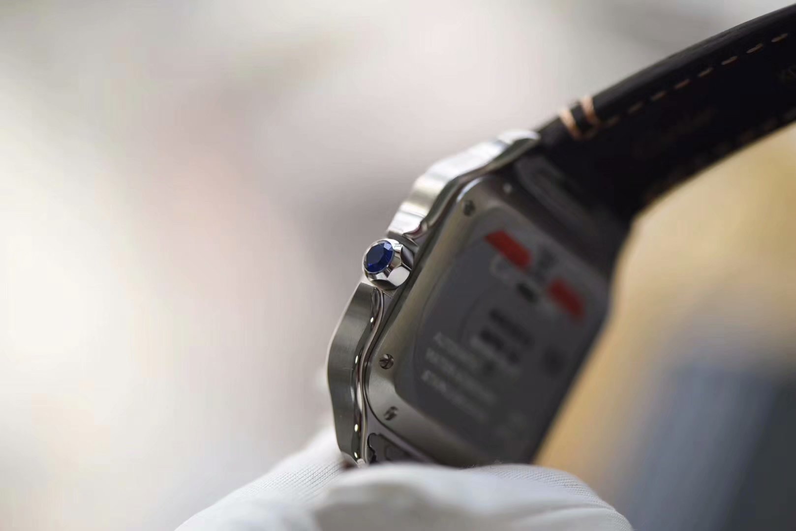 Cartier Santos 9015 machine ladies 34MM