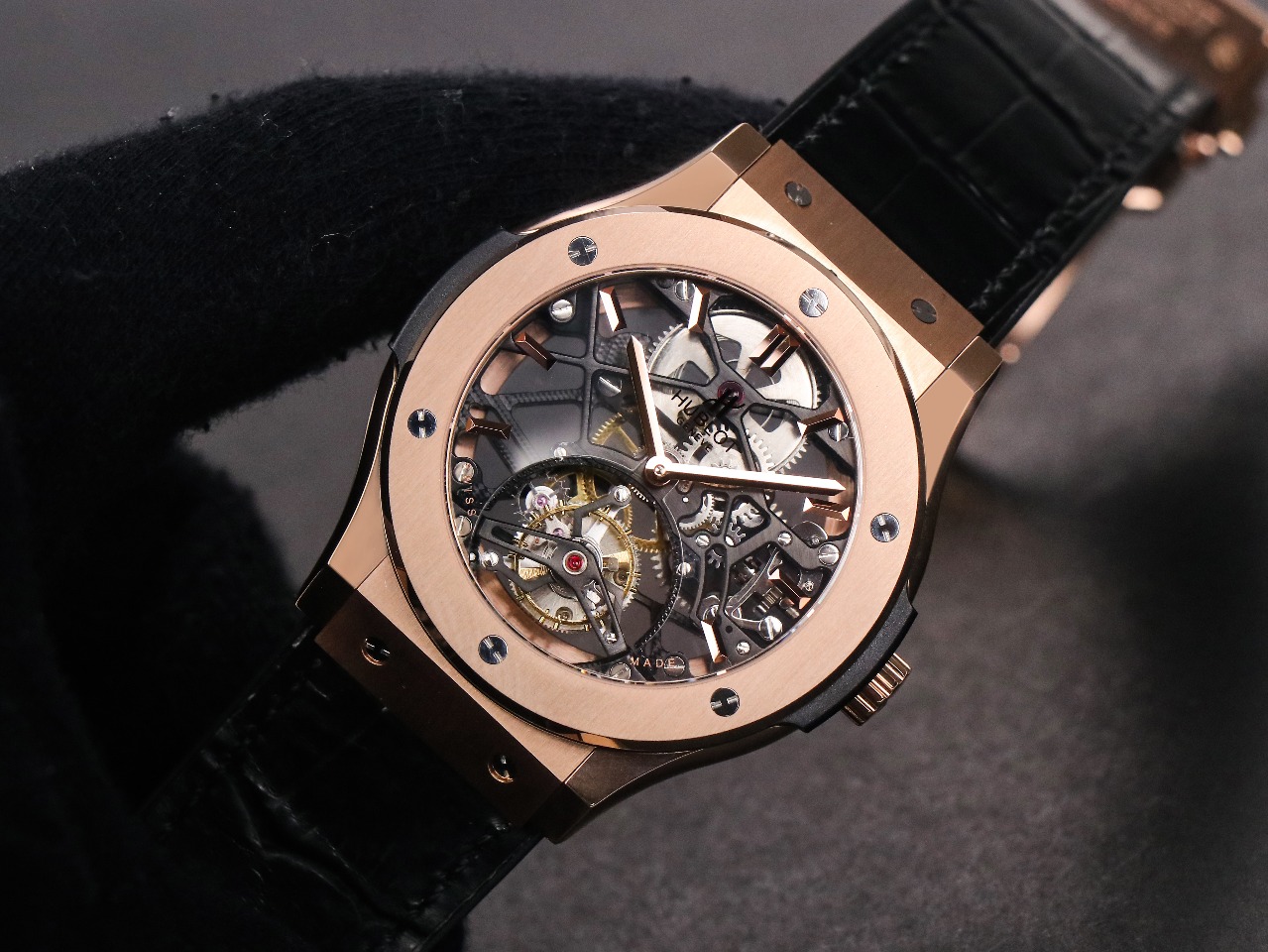 Exclusive launch of JB Yu (CLASSIC FUSION) series tourbillon!
