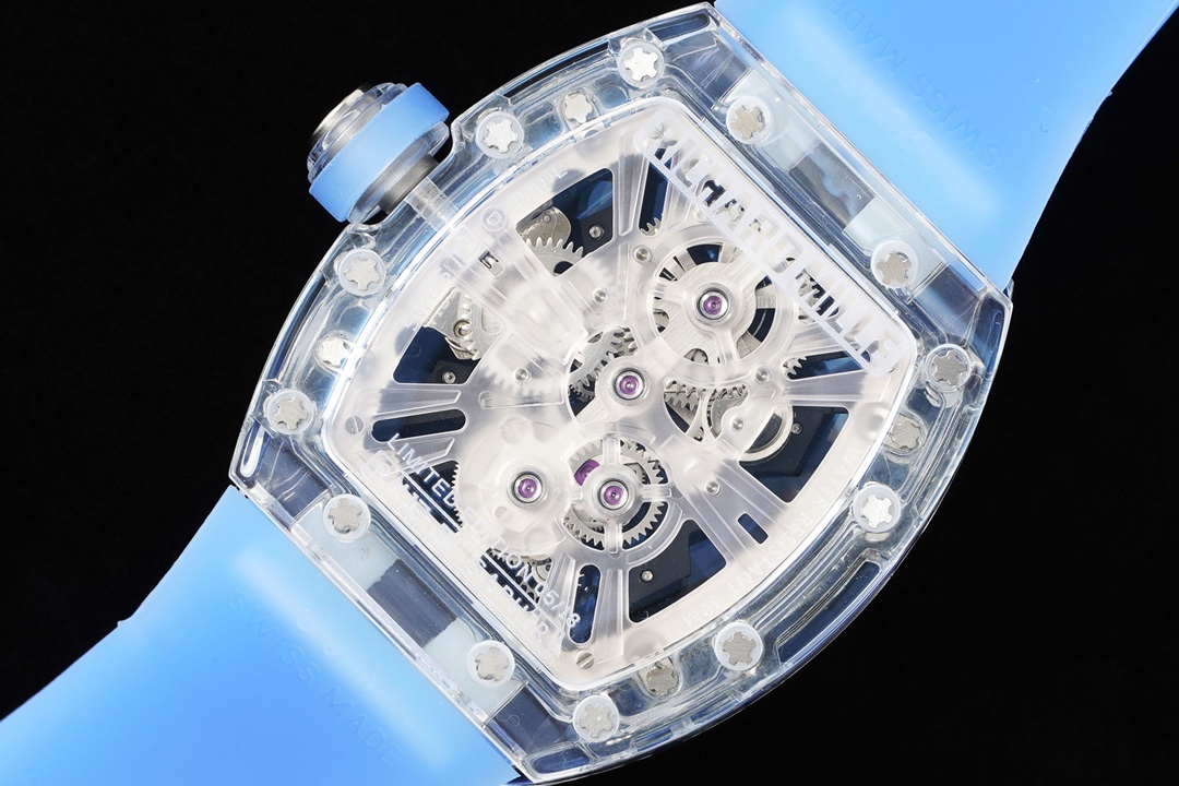 Richard Mille RM12-01 Tourbillon Sapphire Transparent Watch