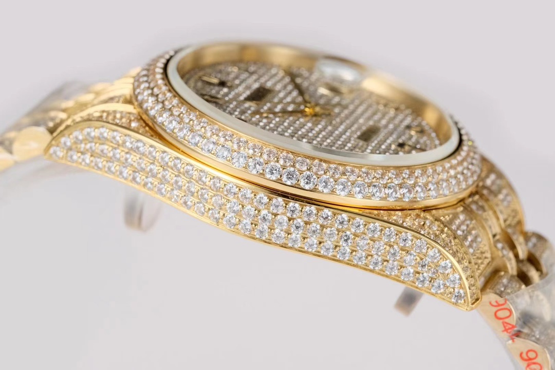Rolex Diary Full Diamond Luxurious Edition Rolex Luxurious 18k Nano Technology
